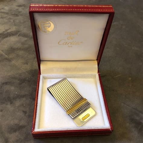 cartier money|vintage cartier money clip.